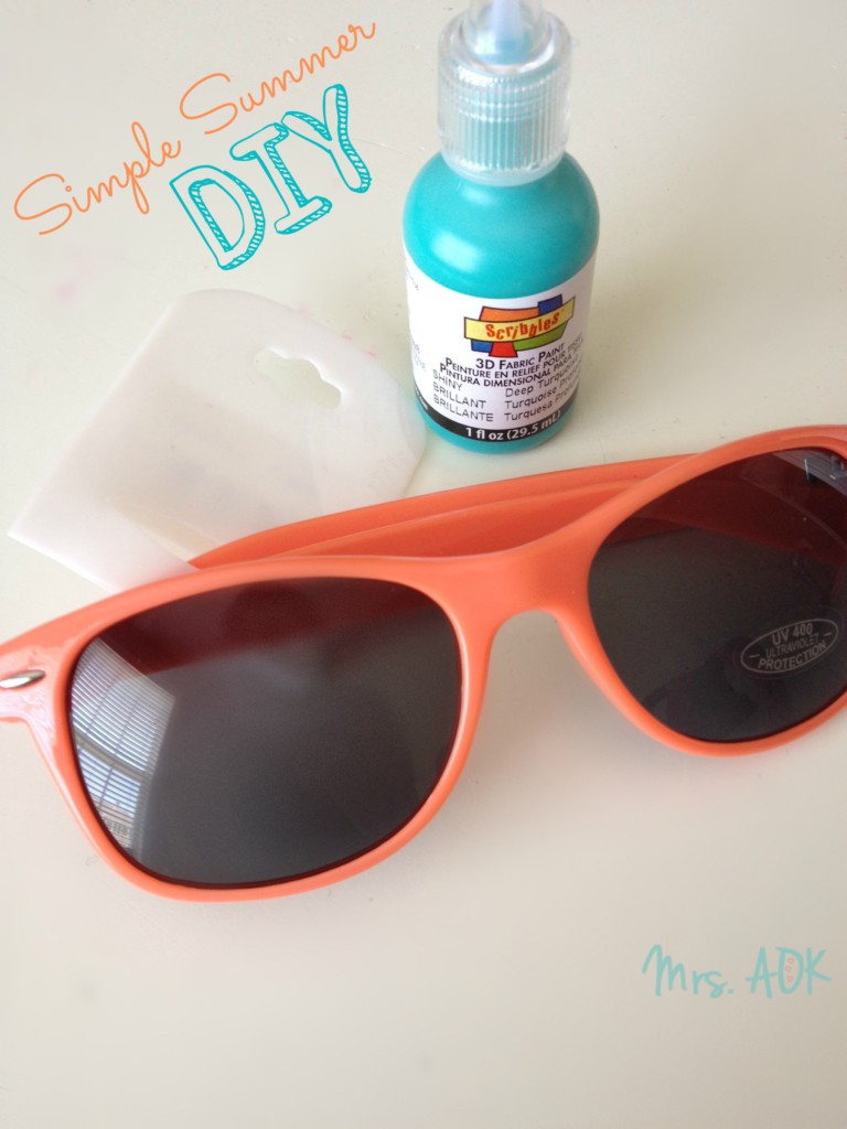Super Simple Sunglasses| DIY | Kids Crafts| Mrs. AOK, A Work in Progress 