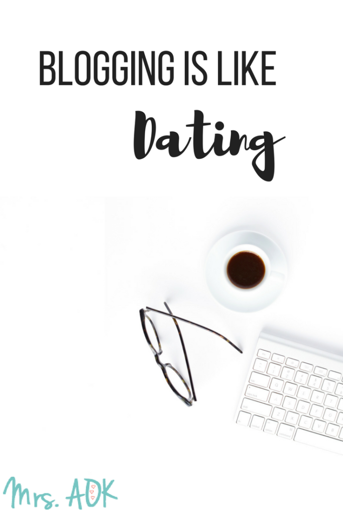 Blogging is like dating! Advice I learned from a relationship expert on Rachel Ray, taught me that dating and blogging are more similar than I had ever imagined. 