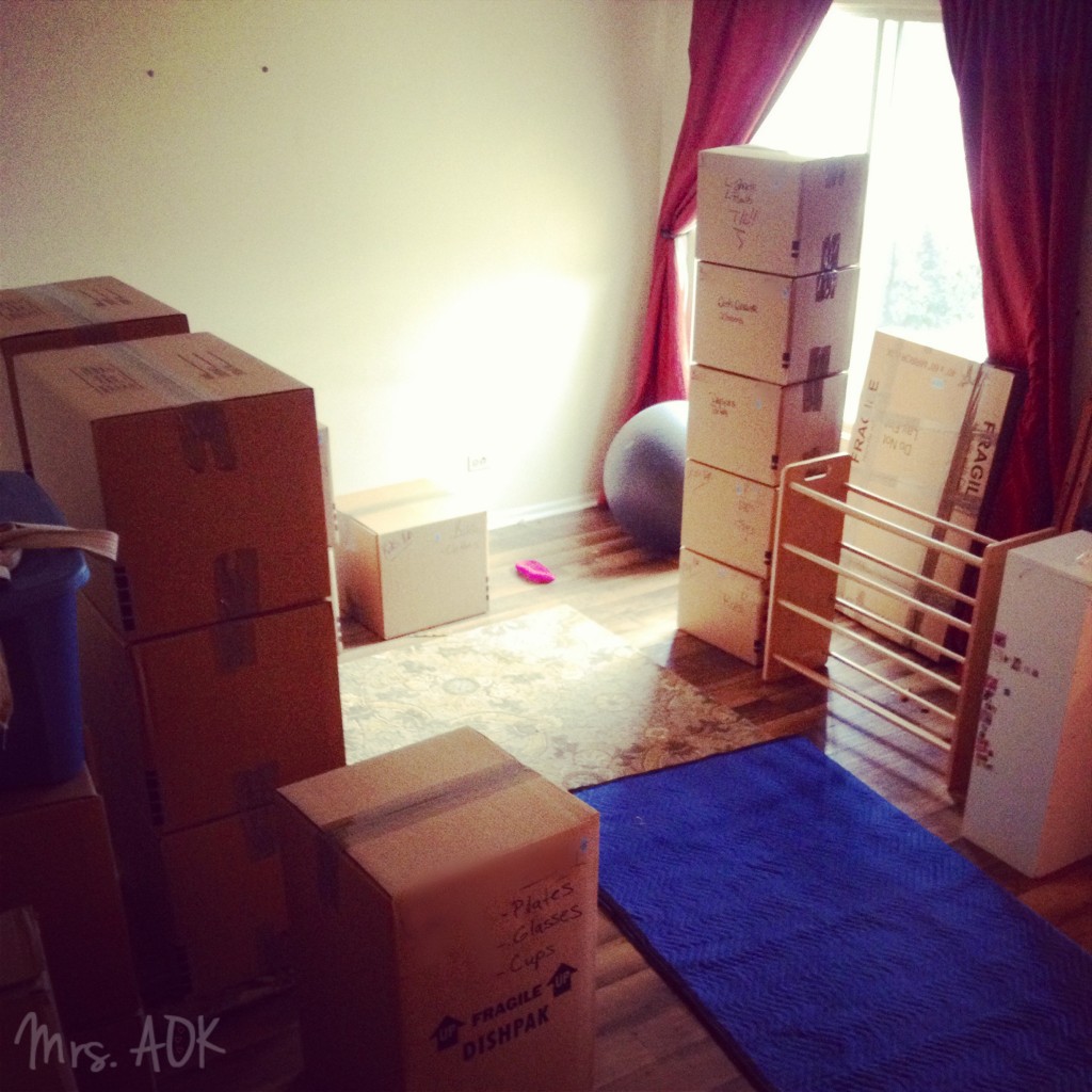 Boxing up and moving out