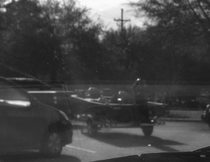 Boats in the car line