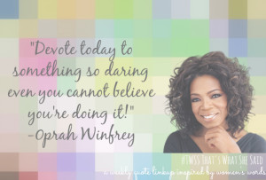 #TWSS Oprah Winfrey