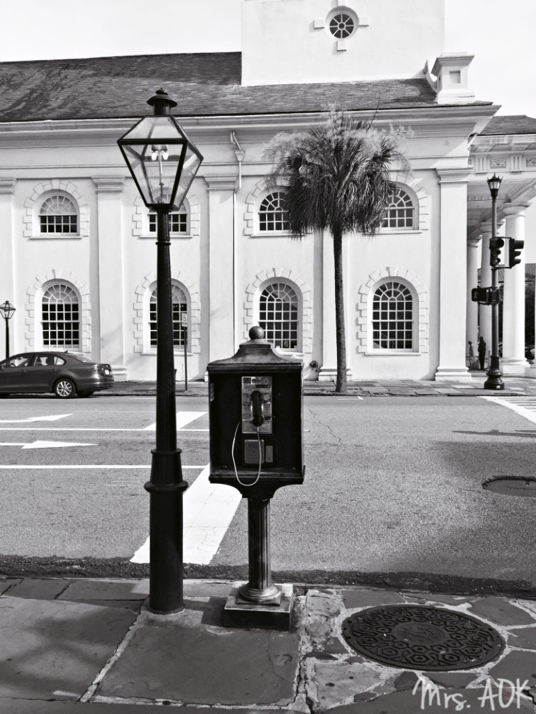 Payphone Downtown Charleston, South Carolina