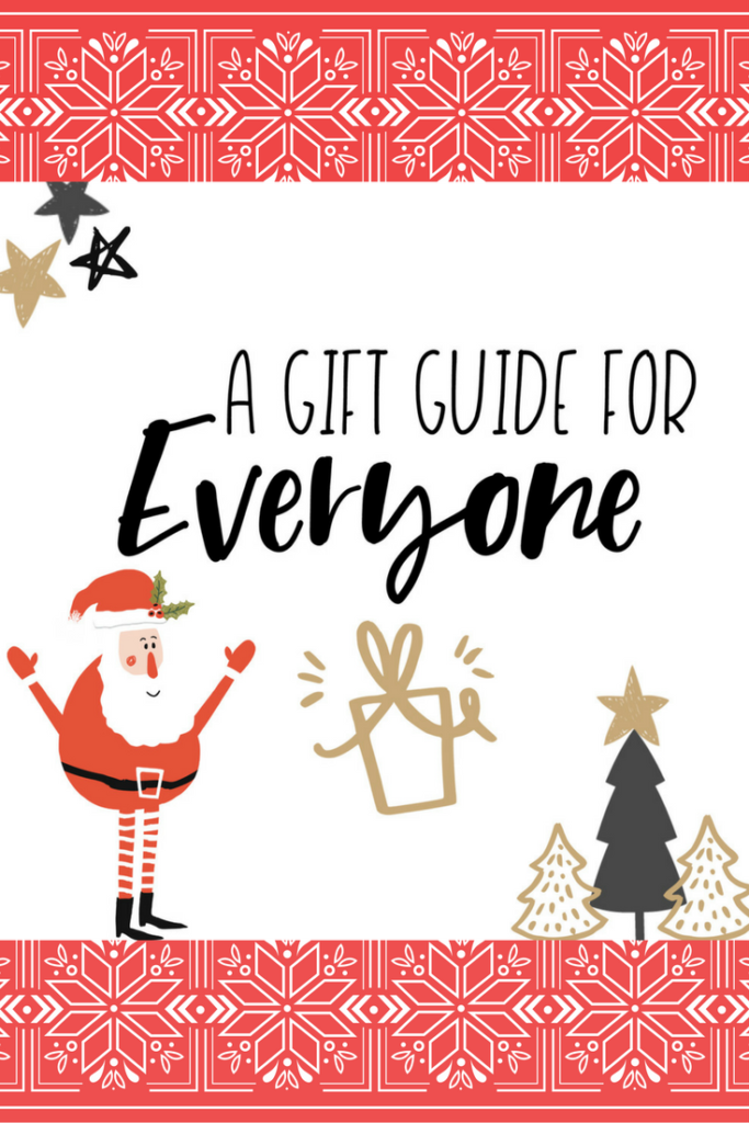 It's Day 3 of 12 Days of Blogmas. Today, I'm sharing a gift guide for EVERYONE! 